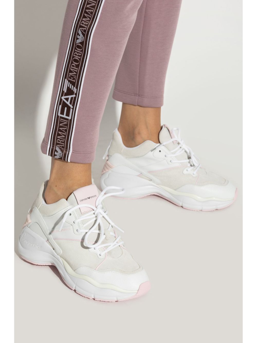 Emporio Armani Exclusive Sneakers Rosa Brass