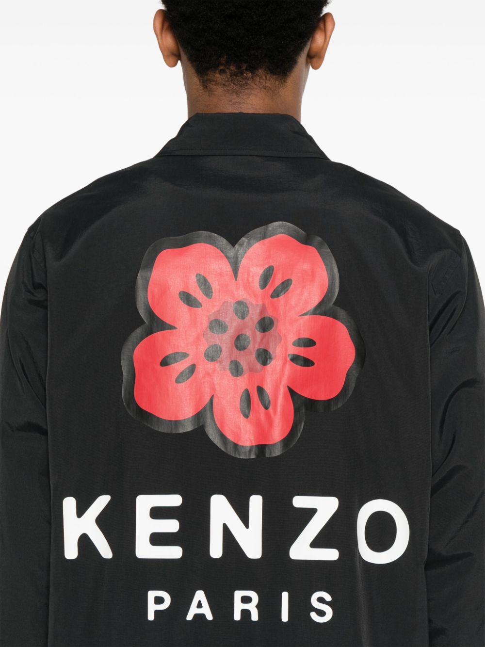 Kenzo Jackets Black Lining: Nylon Outer