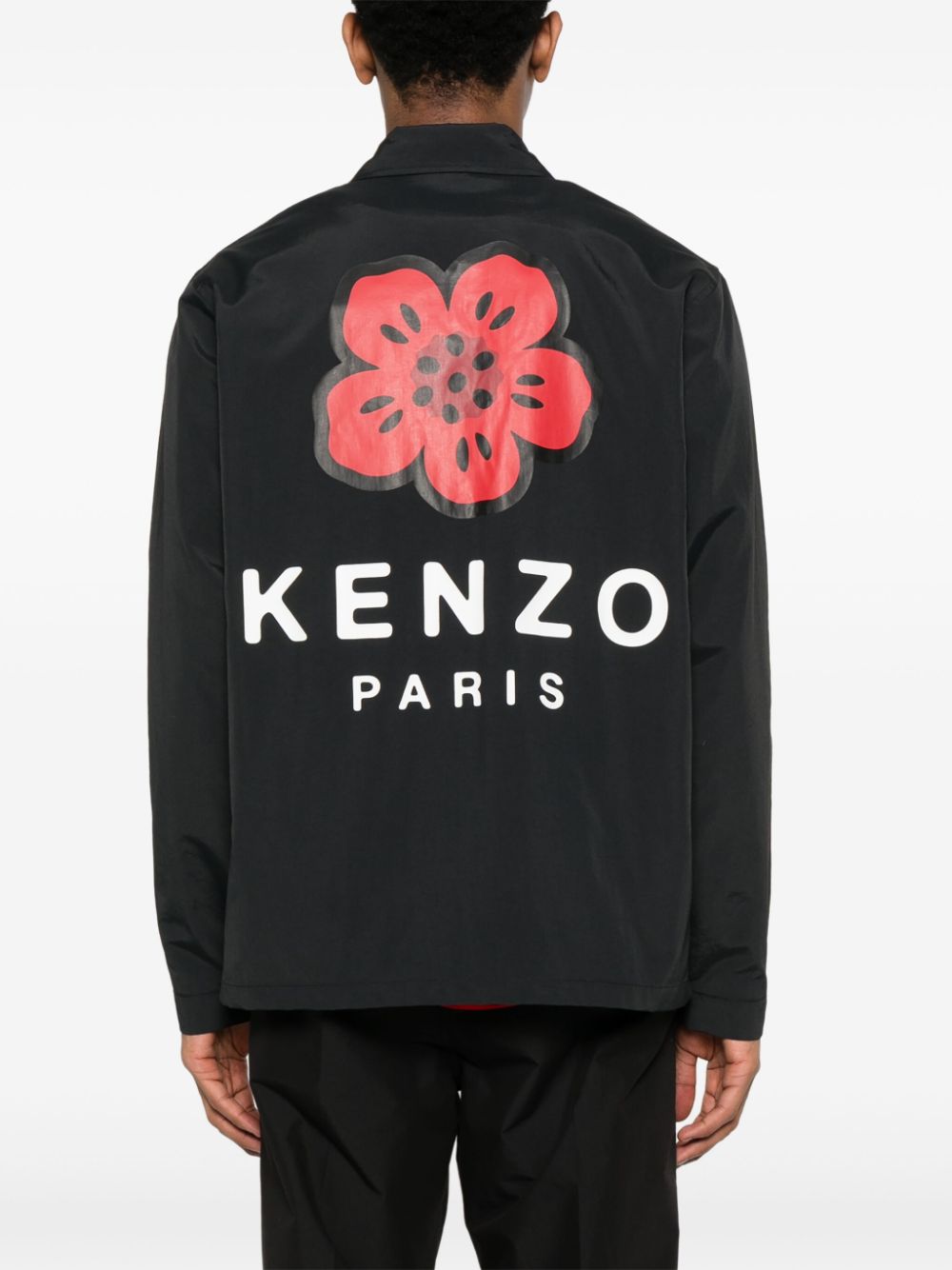 Kenzo Jackets Black Lining: Nylon Outer