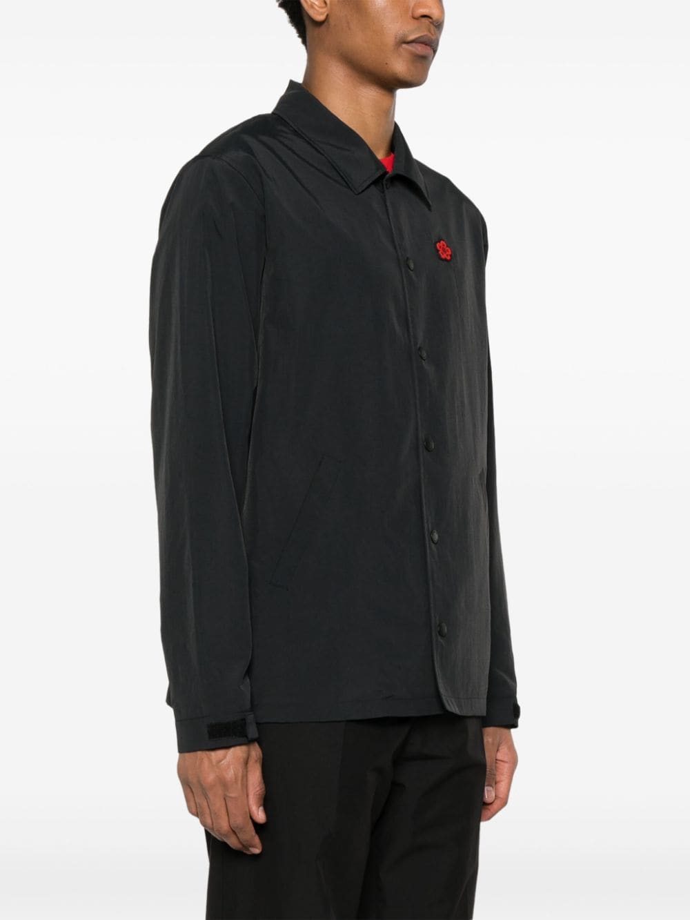 Kenzo Jackets Black Lining: Nylon Outer