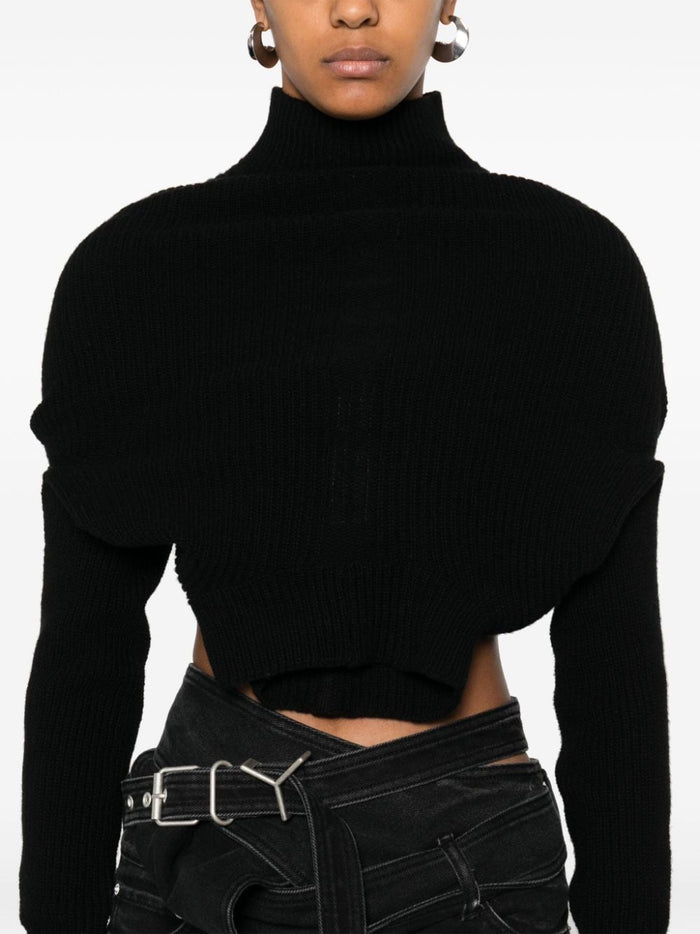 Rick Owens Sweaters Black Recycled Cashmere