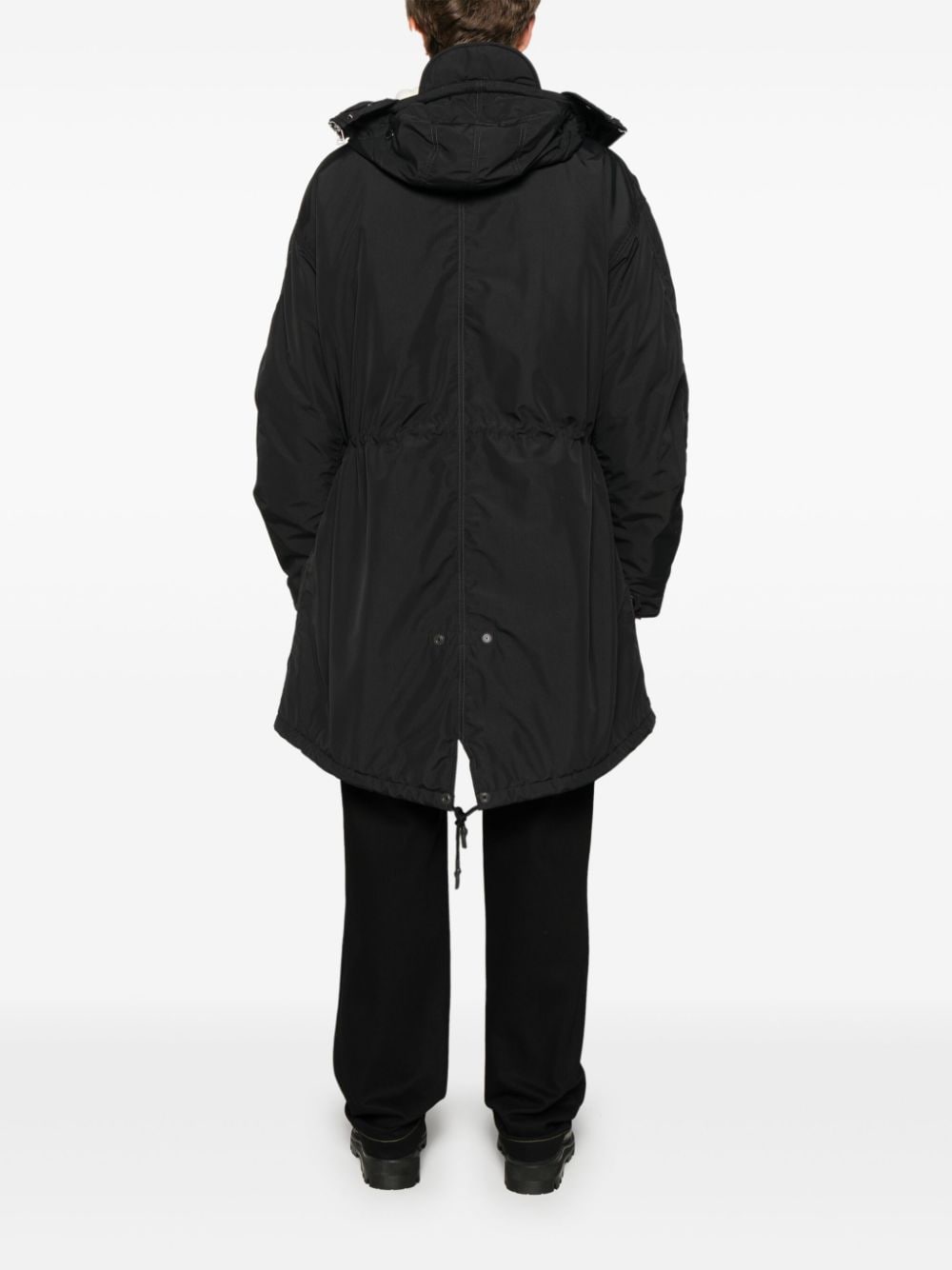 Junya Watanabe Coats Black Polyester