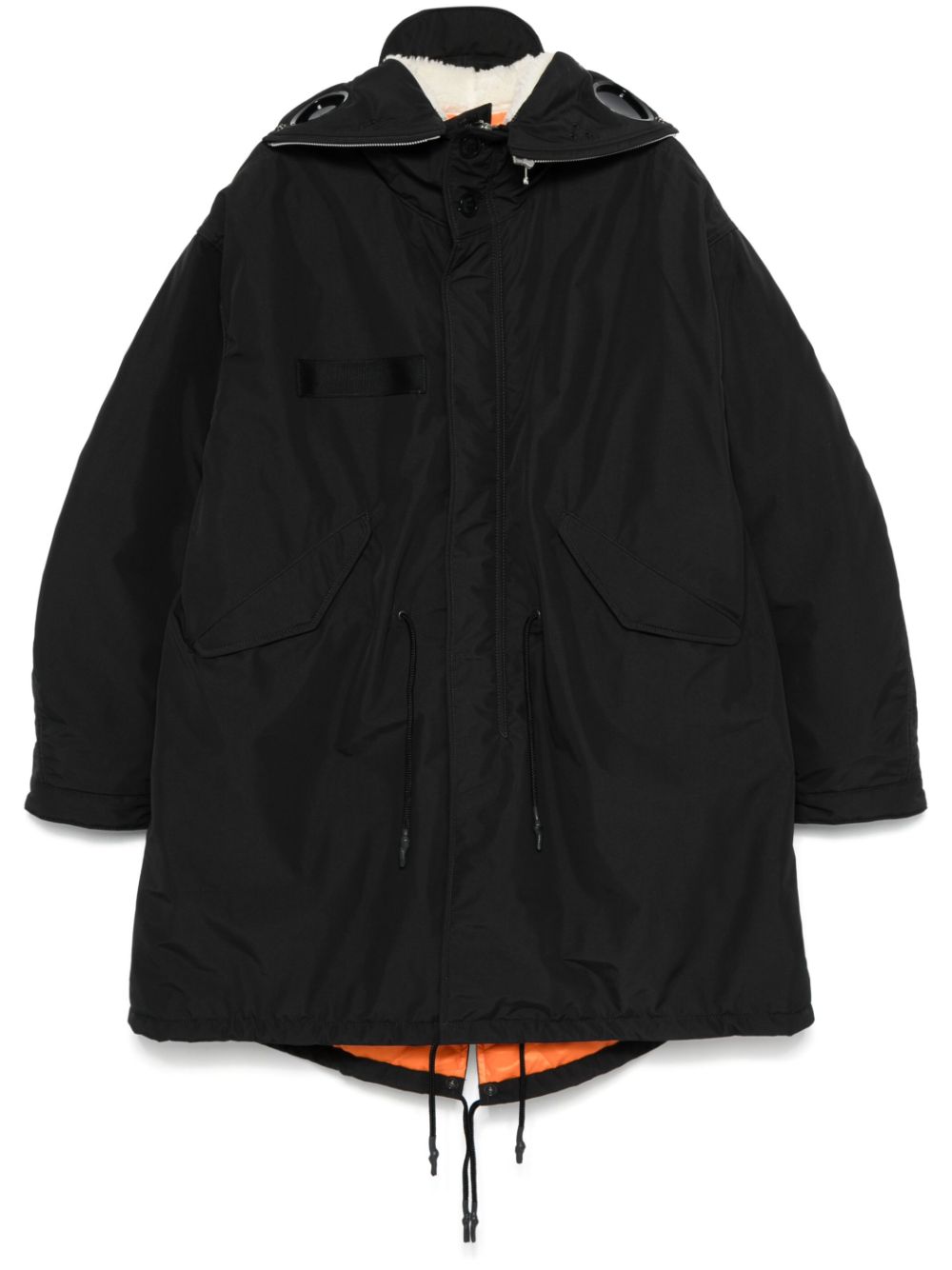 Junya Watanabe Coats Black Polyester