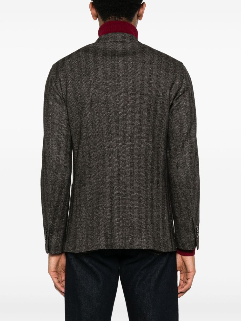 Boglioli Jackets Brown Cotton Virgin Wool
