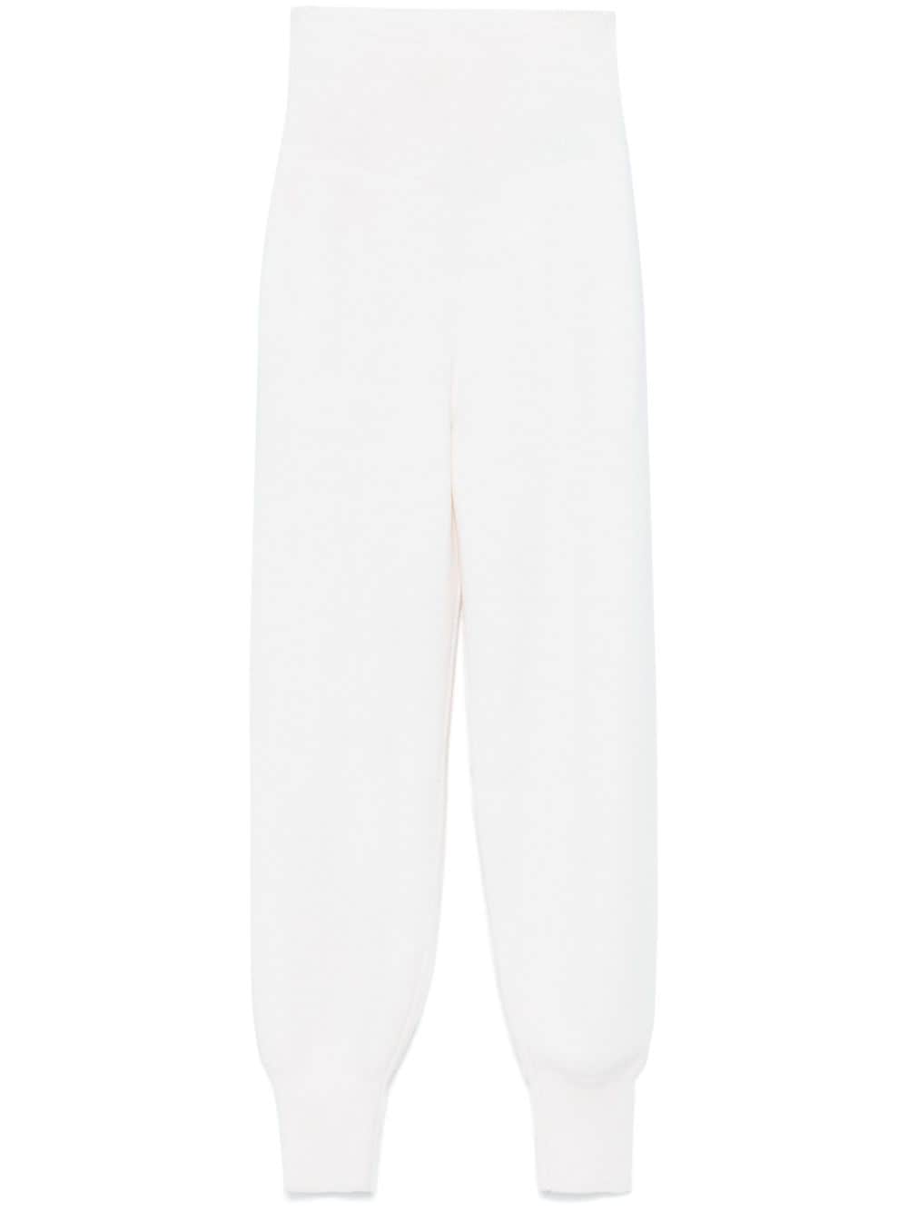 Chloè Trousers White Wool
