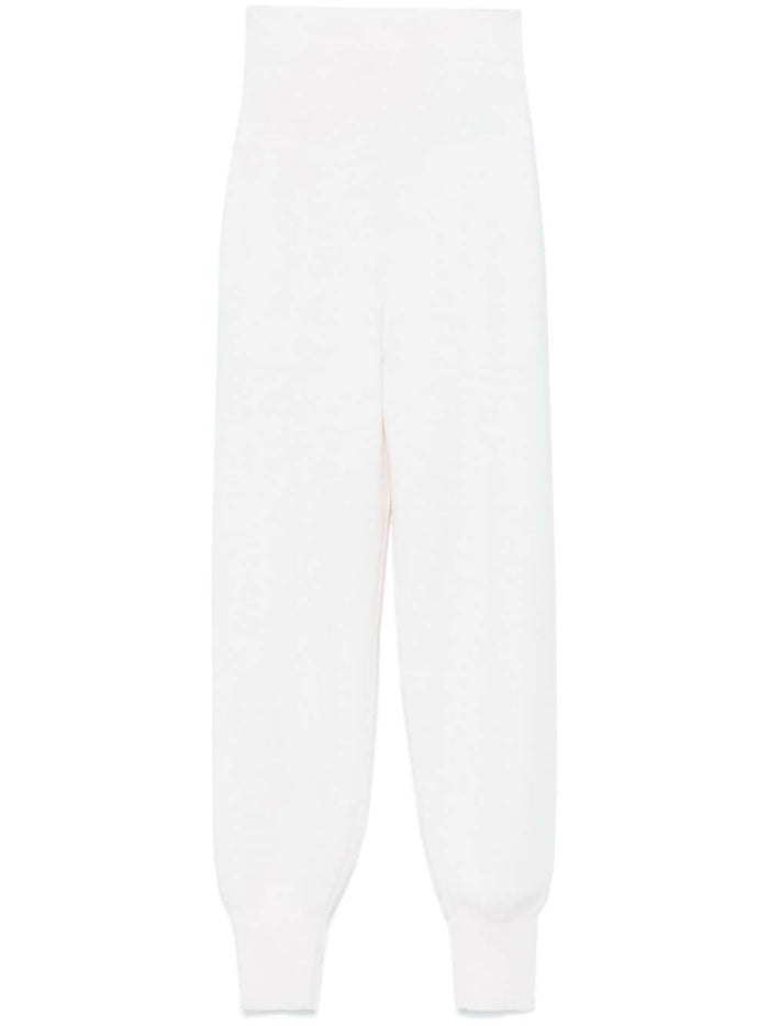 Chloè Trousers White Wool
