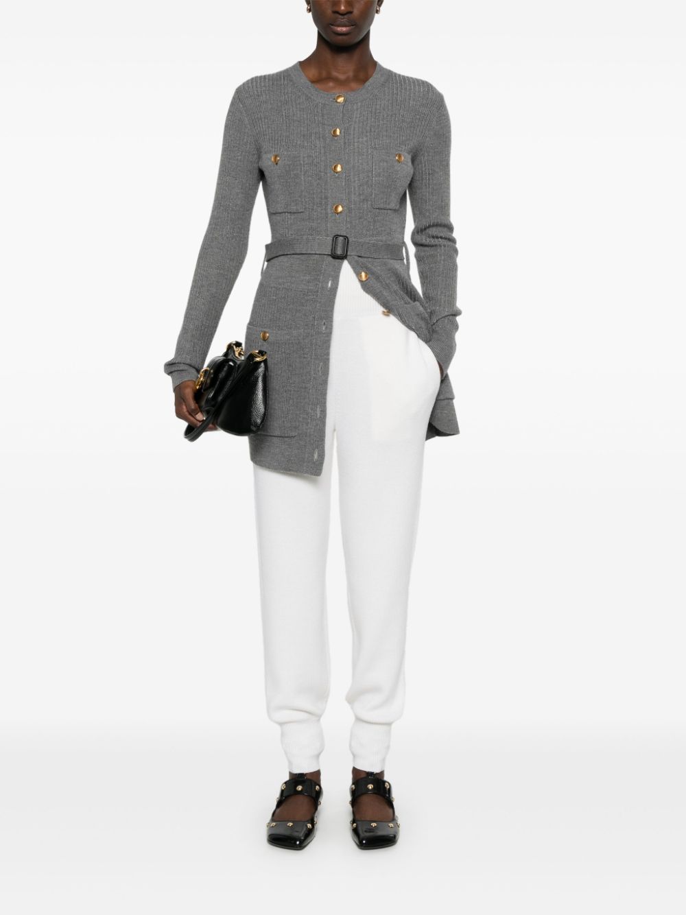 Chloè Trousers White Wool