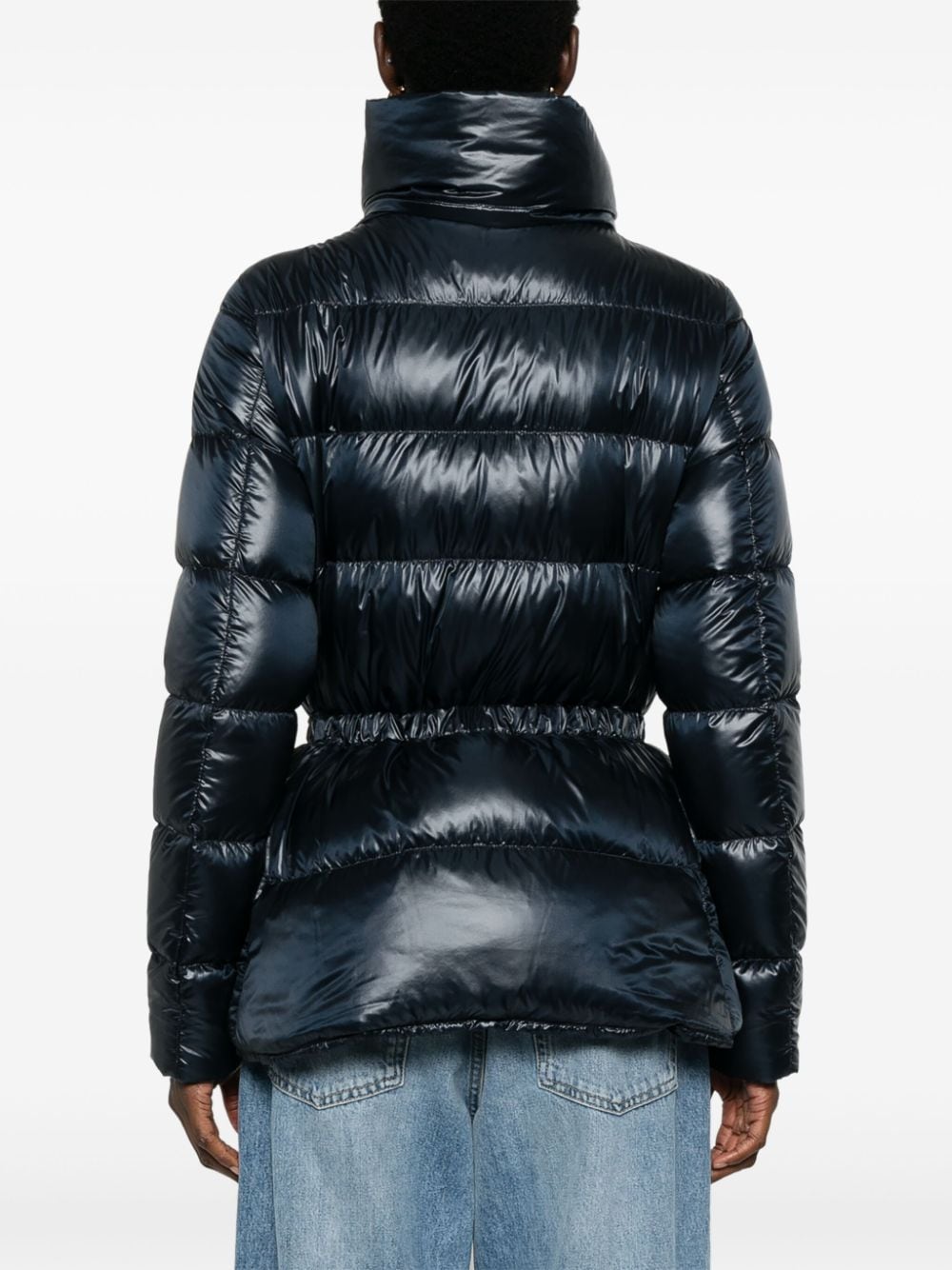 Herno Coats Blue Lining: Polyamide