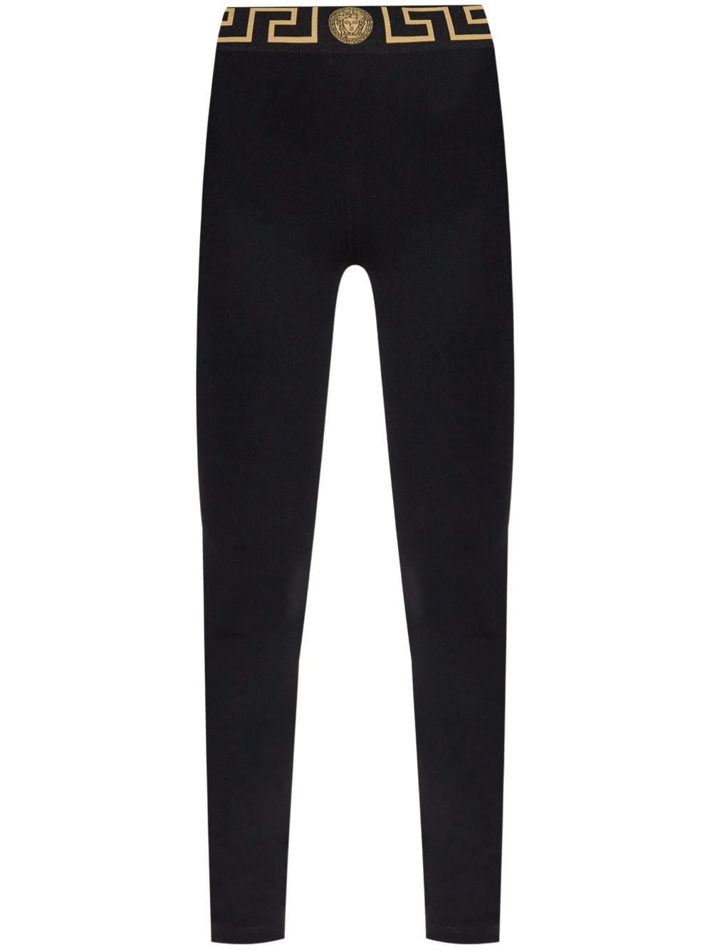 Versace Trousers Black Viscose Nylon Elastane
