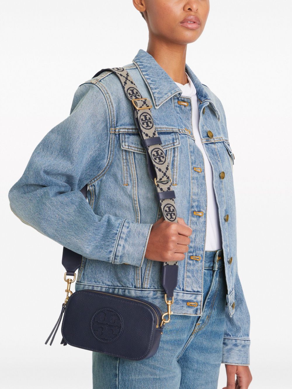 Tory Burch Bags Blue Calf Leather