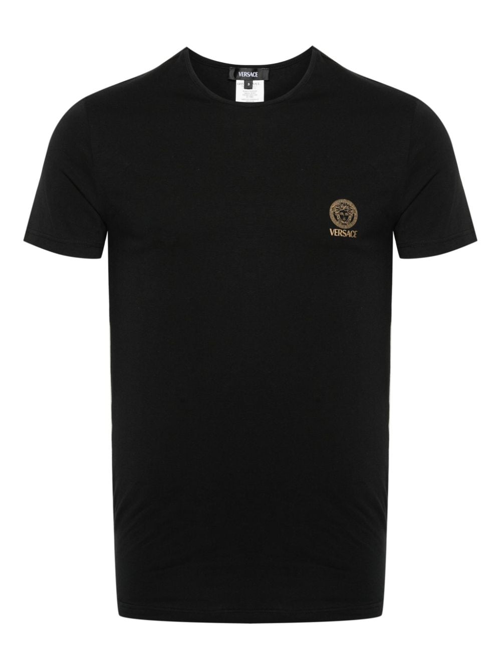 Versace T-Shirts And Polos White Cotton Elastane