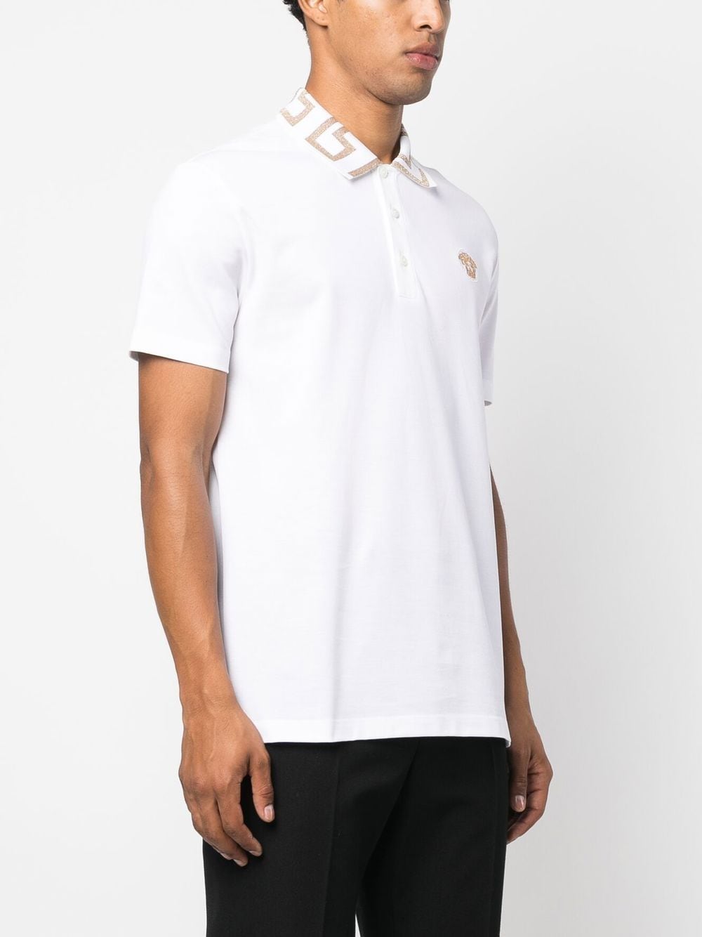 Versace T-Shirts And Polos White Cotton
