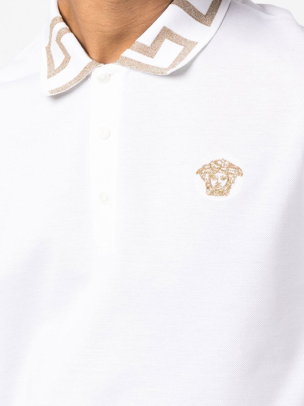 Versace T-Shirts And Polos White Cotton
