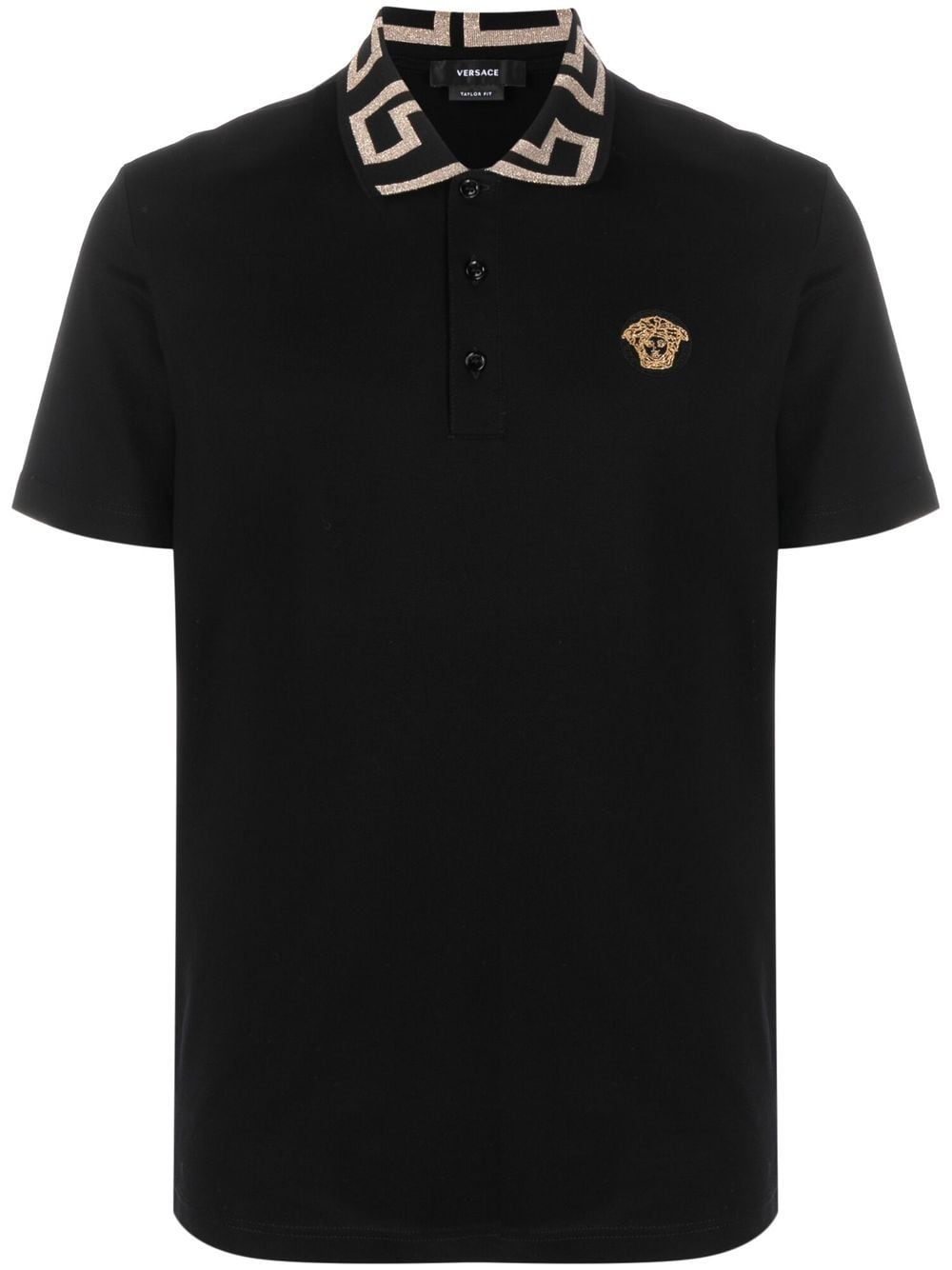 Versace T-Shirts And Polos Black Cotton