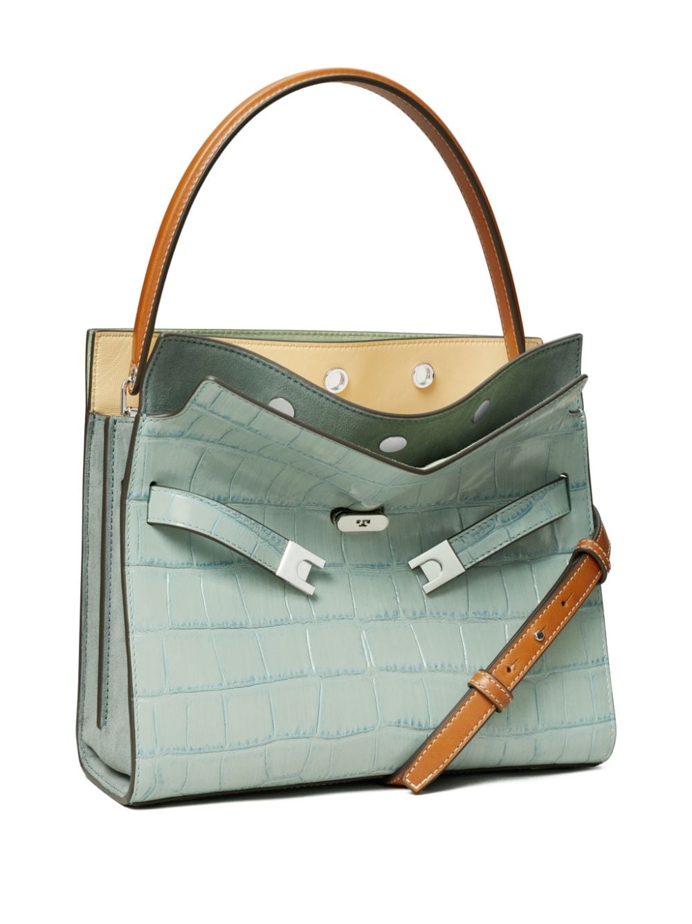 Tory Burch Bags Clear Blue Calf Leather