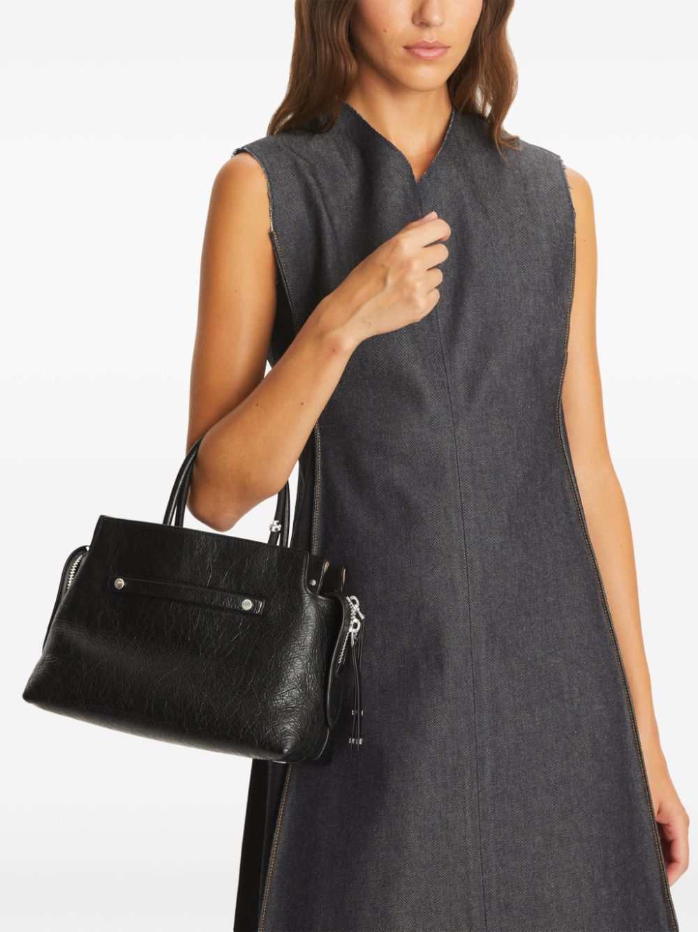 Tory Burch Bags Black Calf Leather