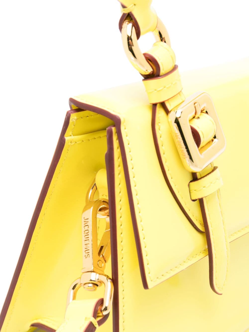 Jacquemus Bags Yellow Calf Leather