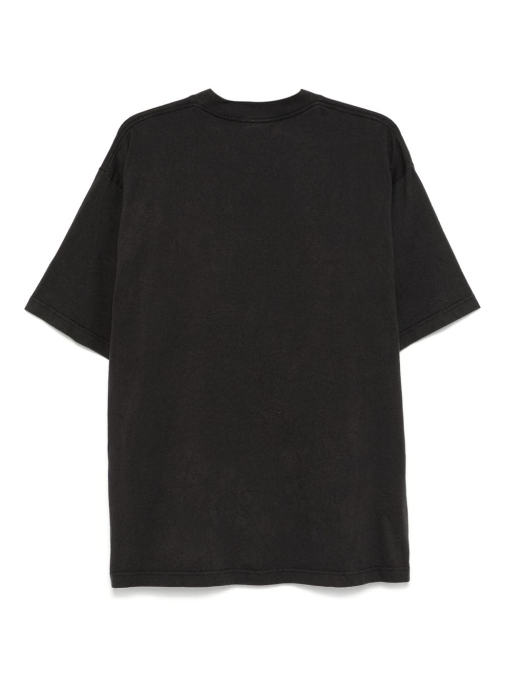 Balenciaga T-Shirts And Polos Black Cotton