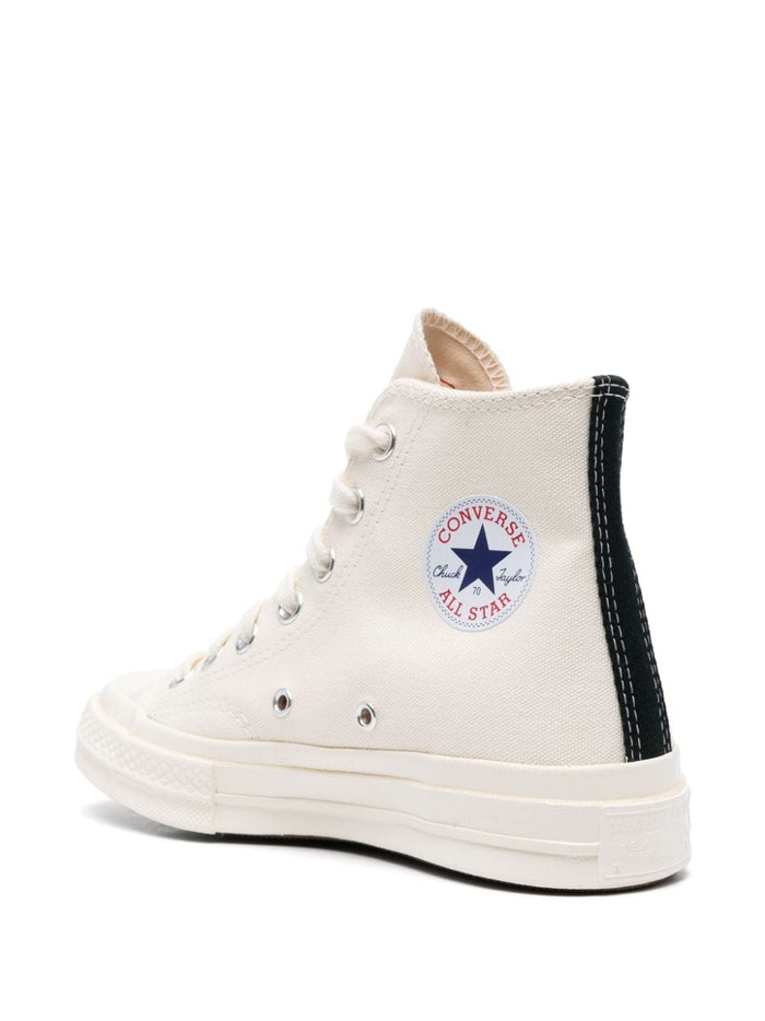 Comme des Garcons Sneakers Beige Canvas