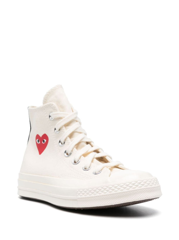 Comme des Garcons Sneakers Beige Canvas
