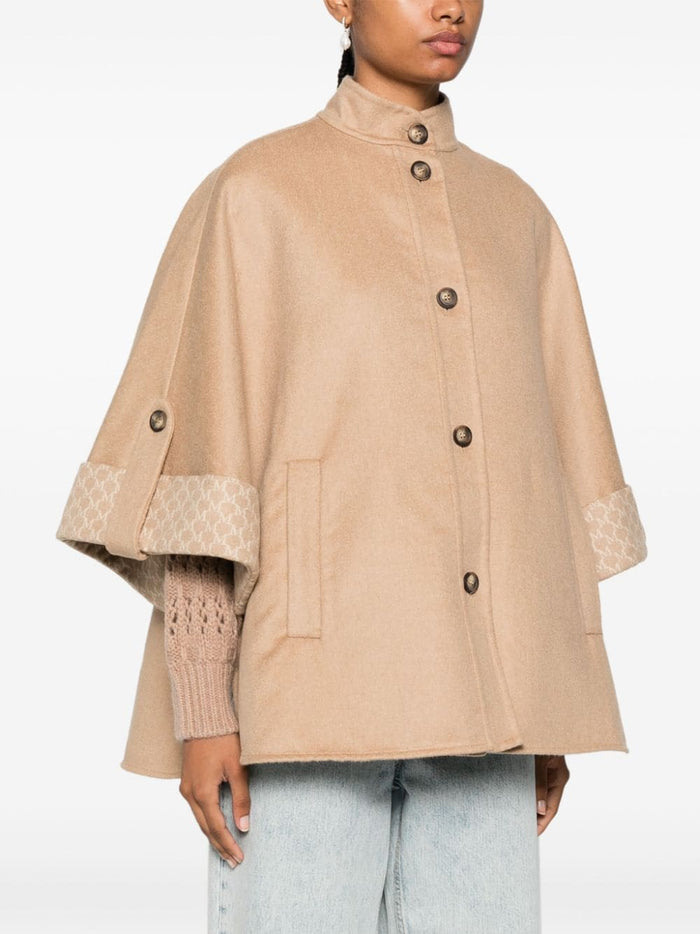 Max Mara Jackets Camel Virgin Wool Cashmere