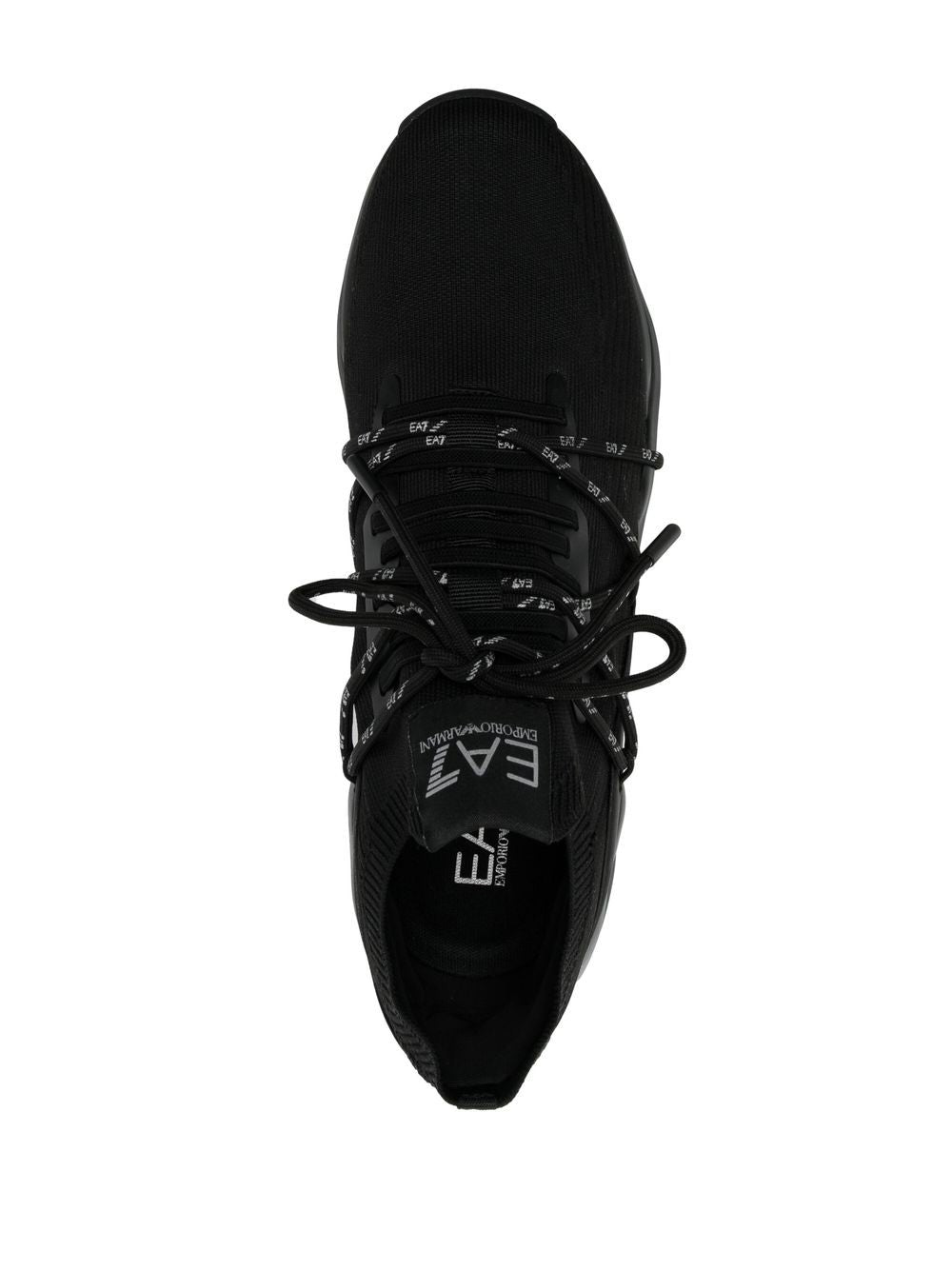 Ea7 Sneakers Nero Fabric