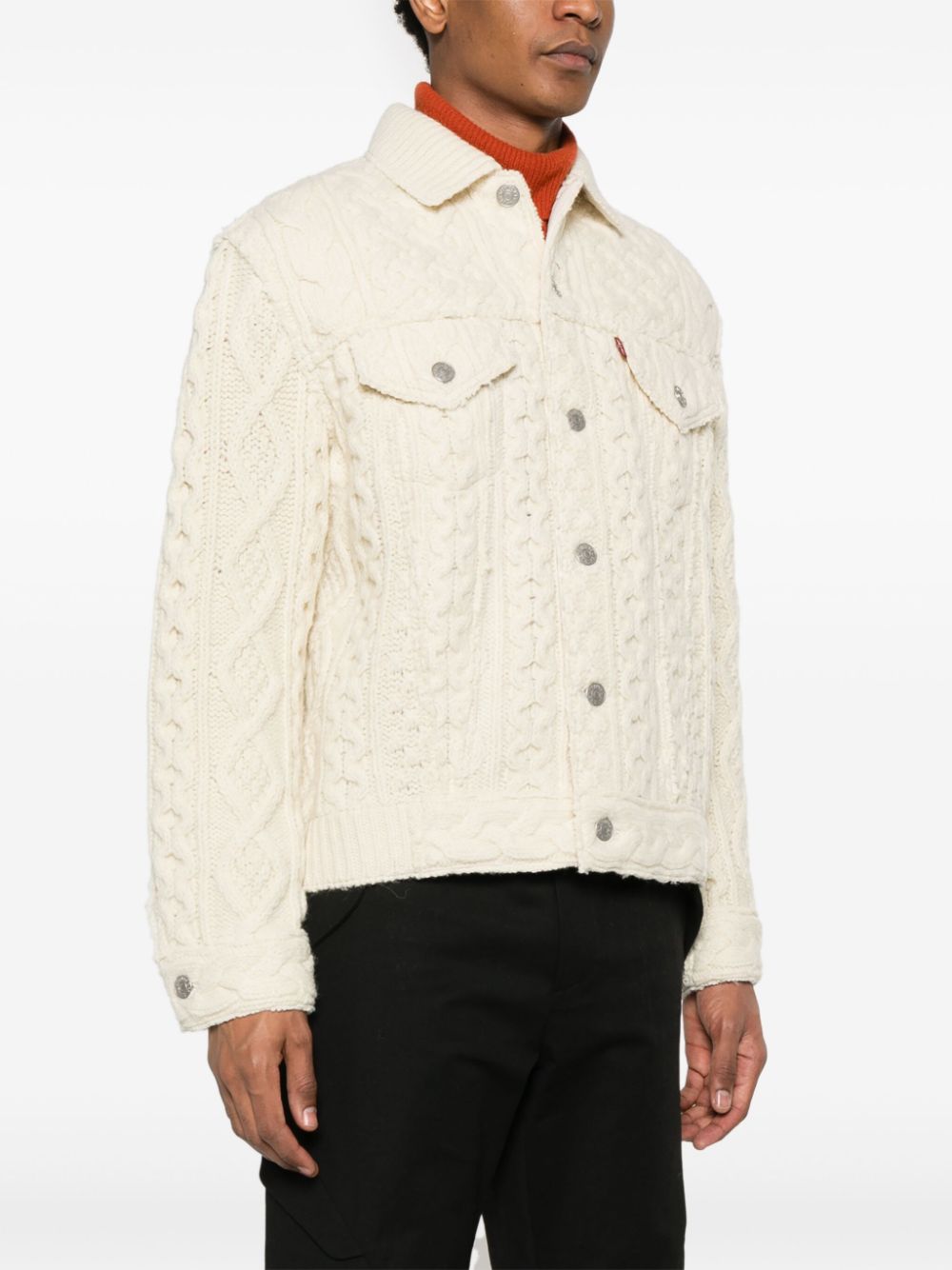 Junya Watanabe Jackets White Wool