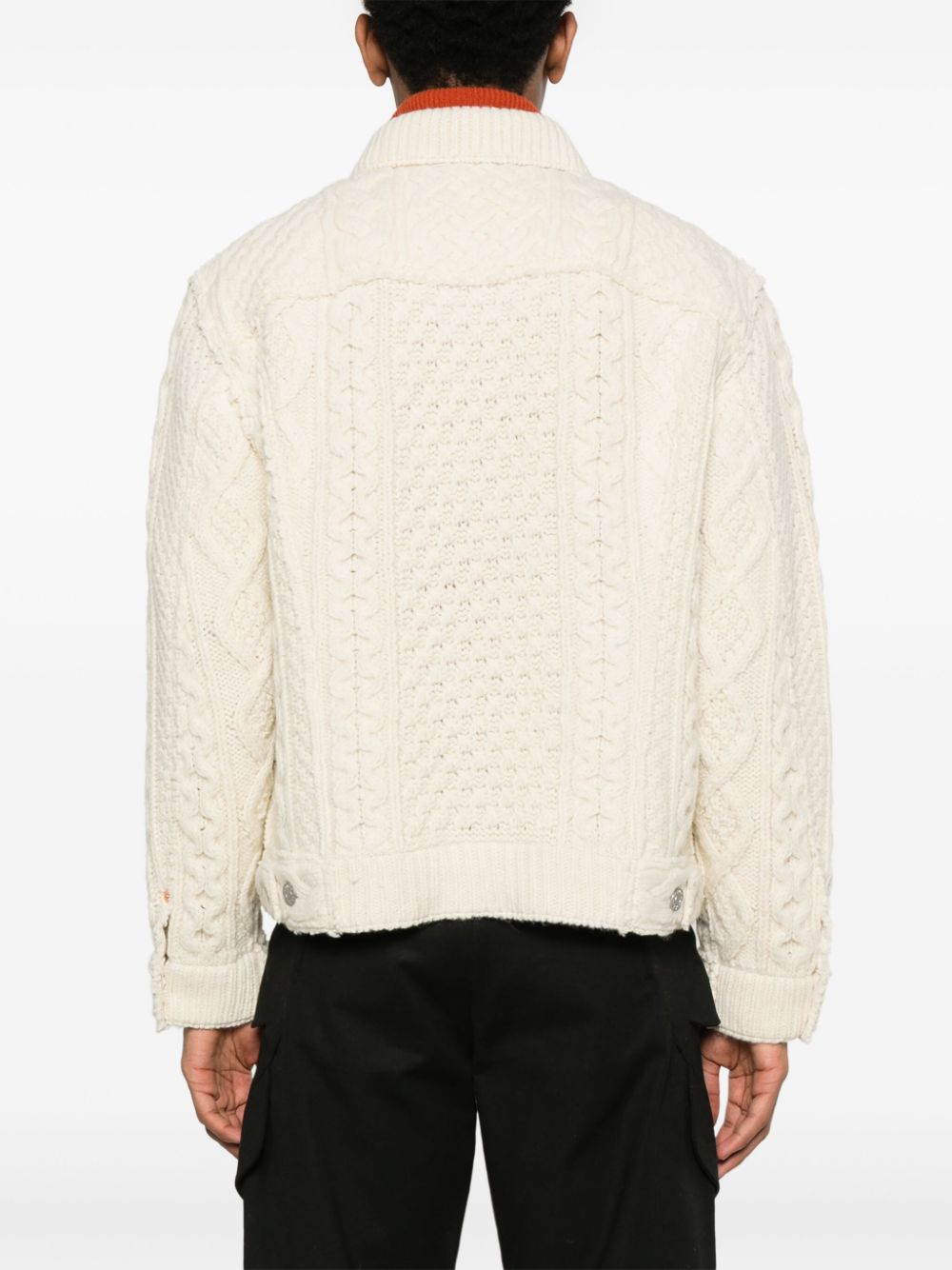 Junya Watanabe Jackets White Wool