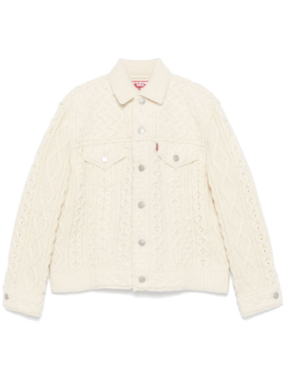 Junya Watanabe Jackets White Wool