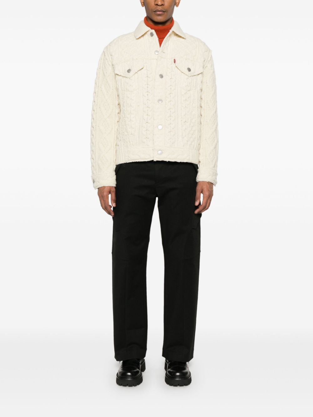 Junya Watanabe Jackets White Wool