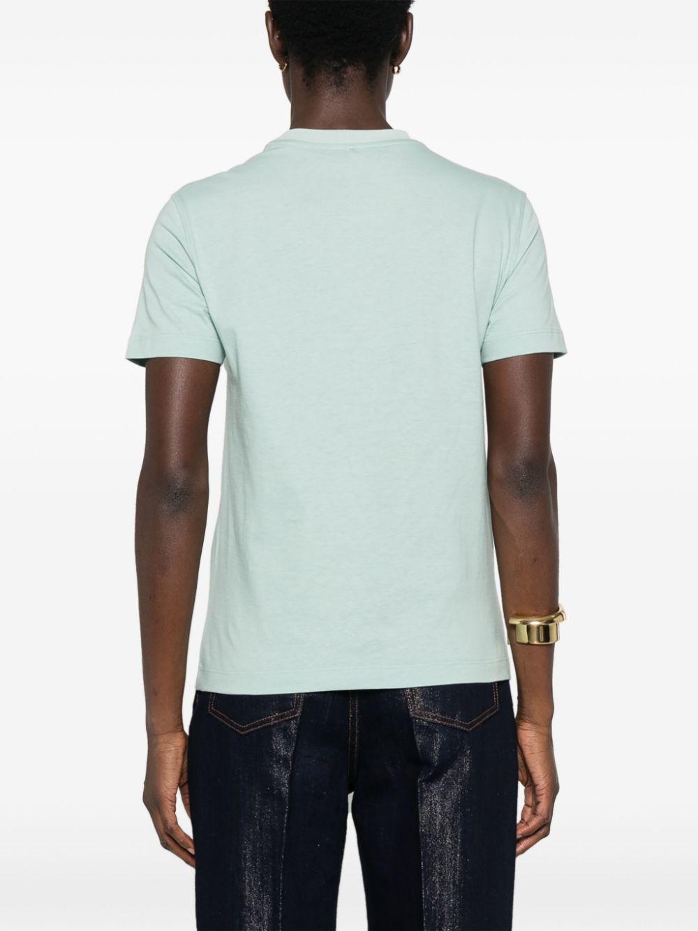 Fendi T-Shirts And Polos Clear Blue Cotton