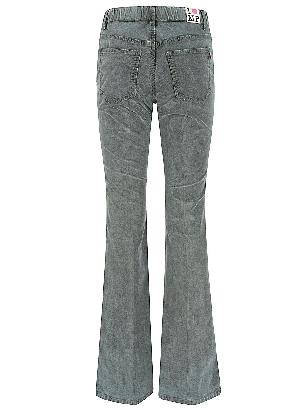I Love My Pants Trousers Green Cotton Elastane