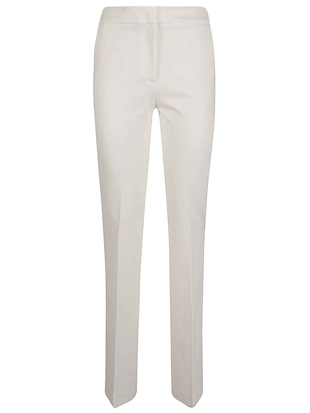 Via Masini 80 Trousers Cream Viscose