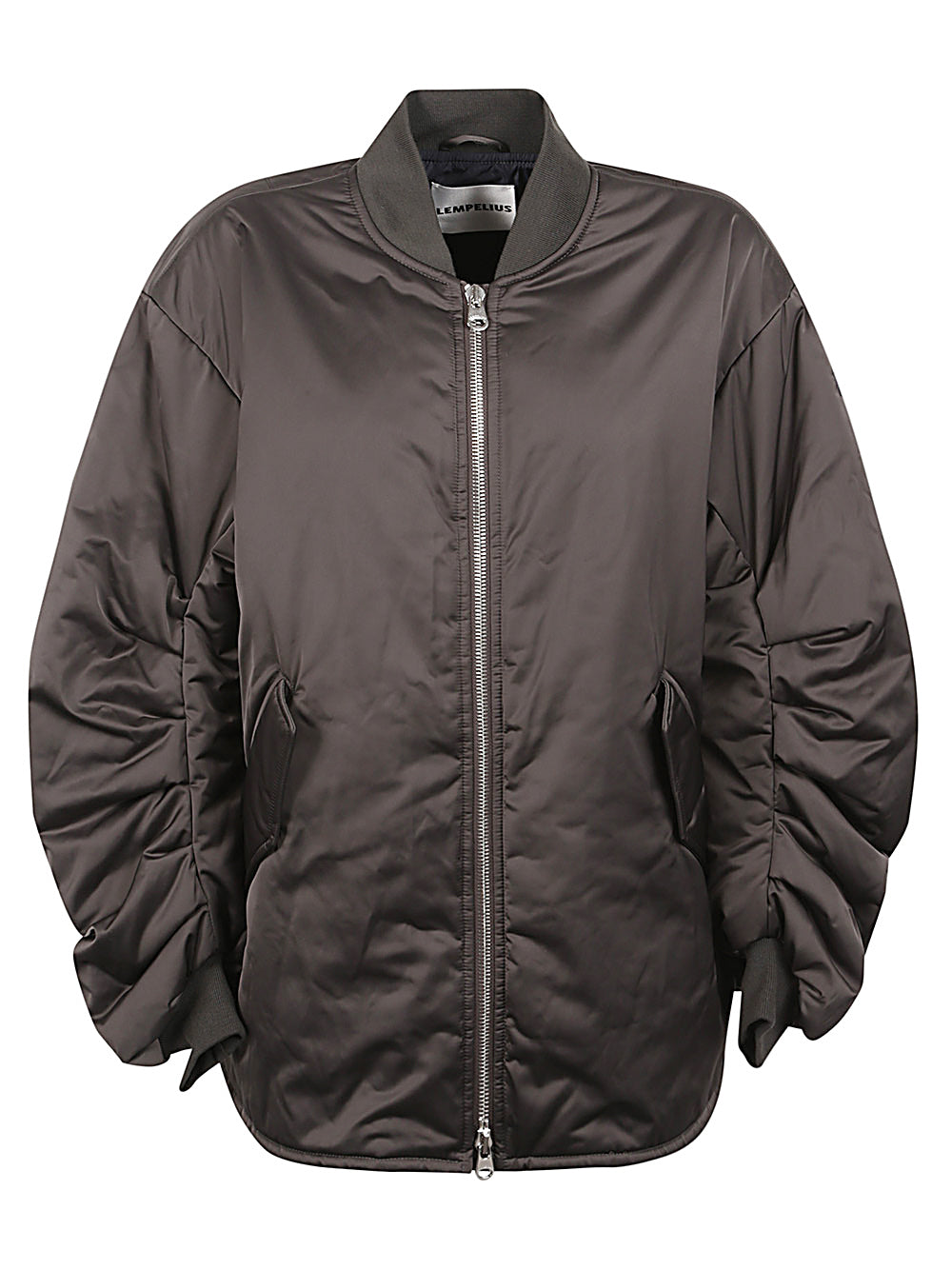 Lempelius Coats Grey Polyester