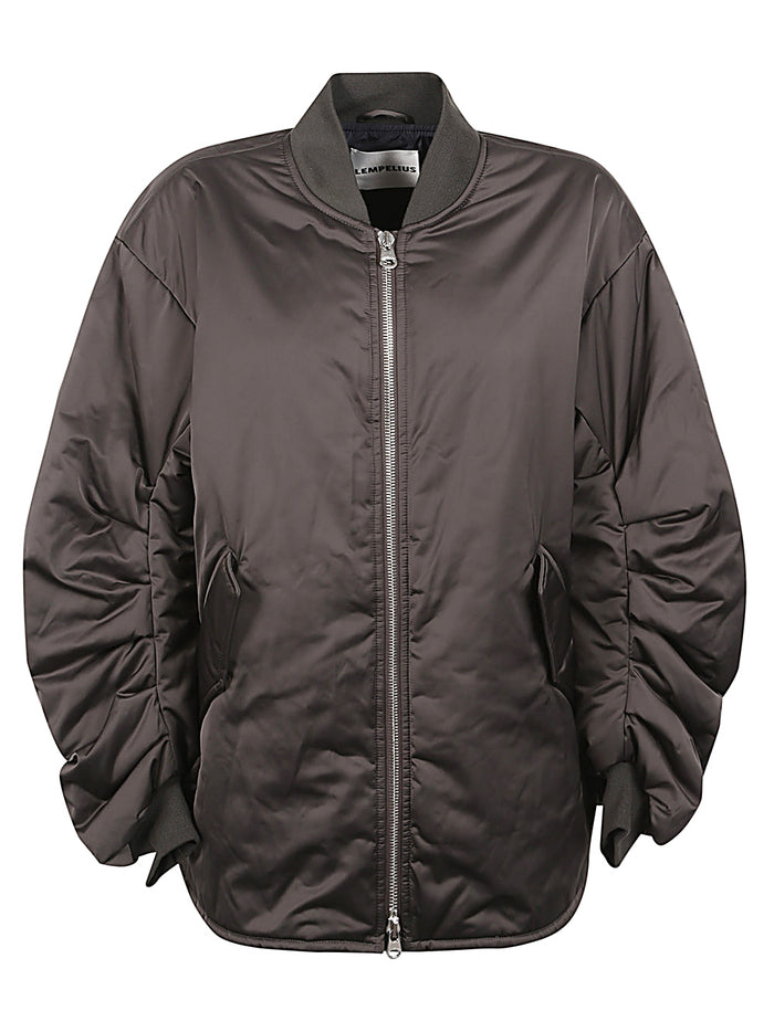 Lempelius Coats Grey Polyester