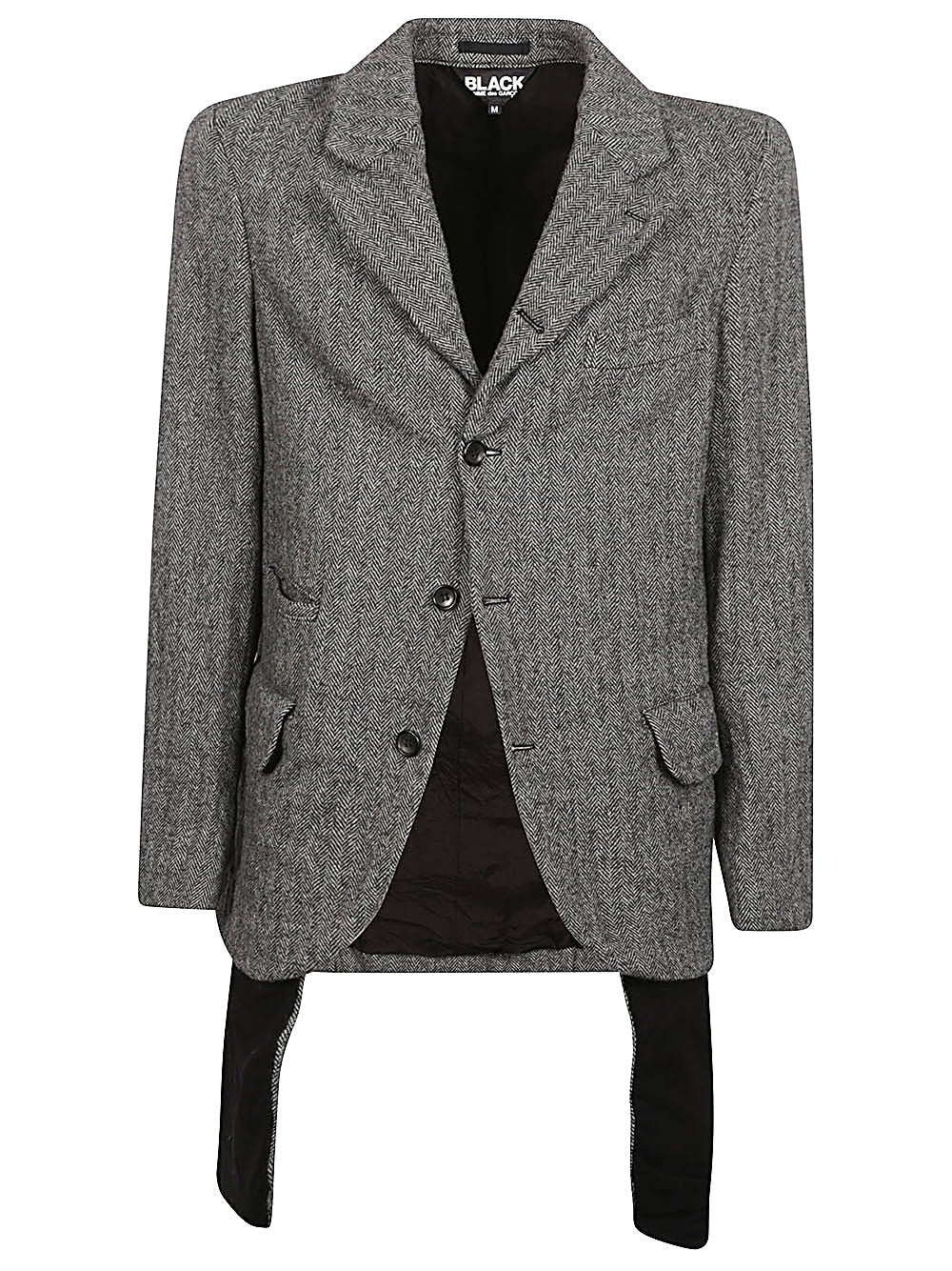Comme Des Garcons Jackets Black Wool
