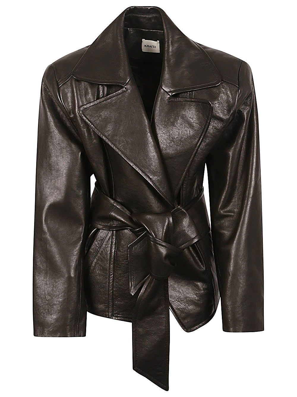 Khaite Jackets Black Lambskin