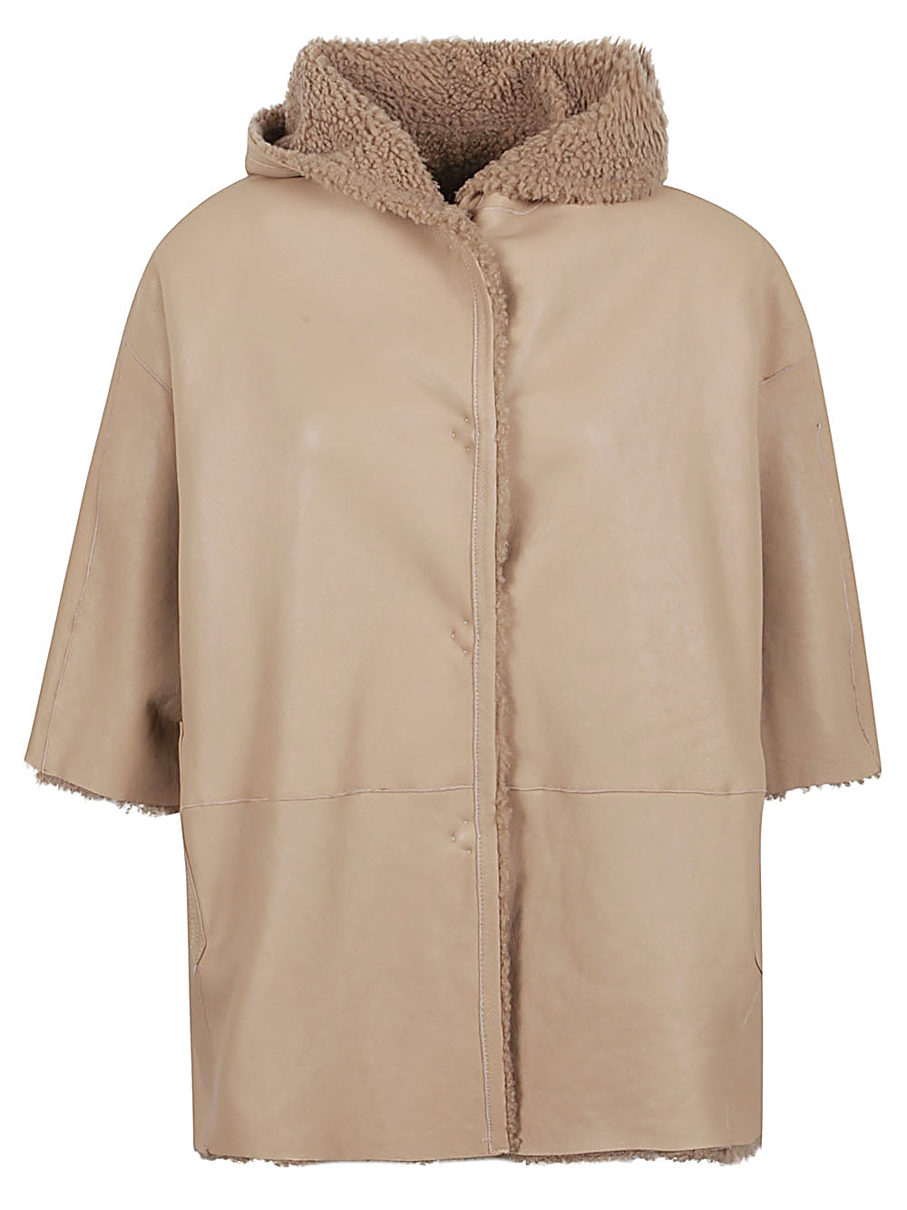 ENES Jackets Camel Leather