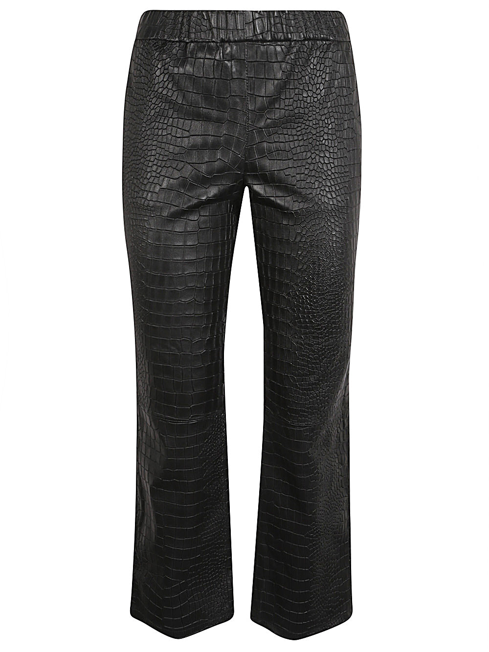 ENES Trousers Black Lamb Nappa Elastane