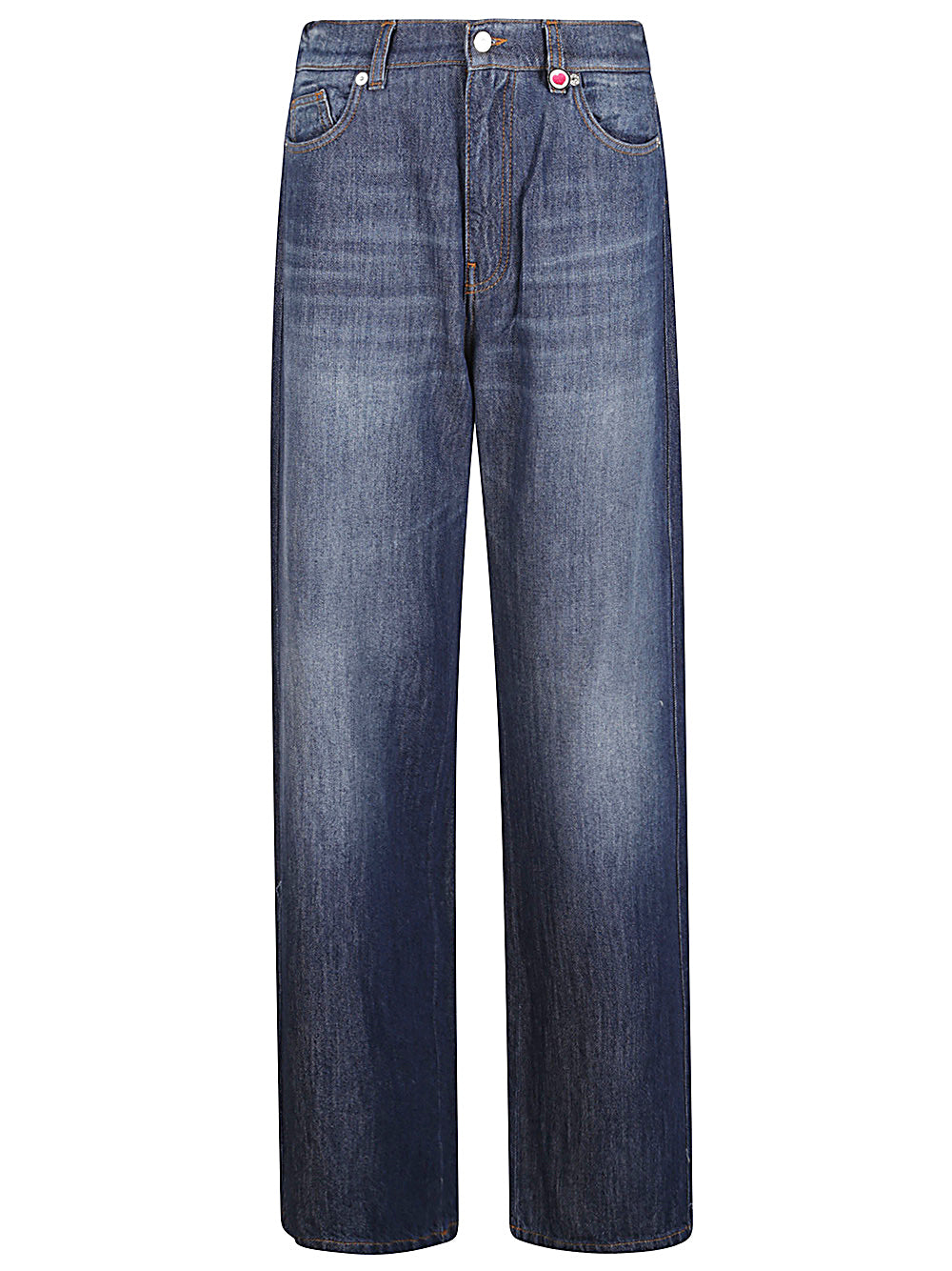 I Love My Pants Jeans Blue Cotton Polyester