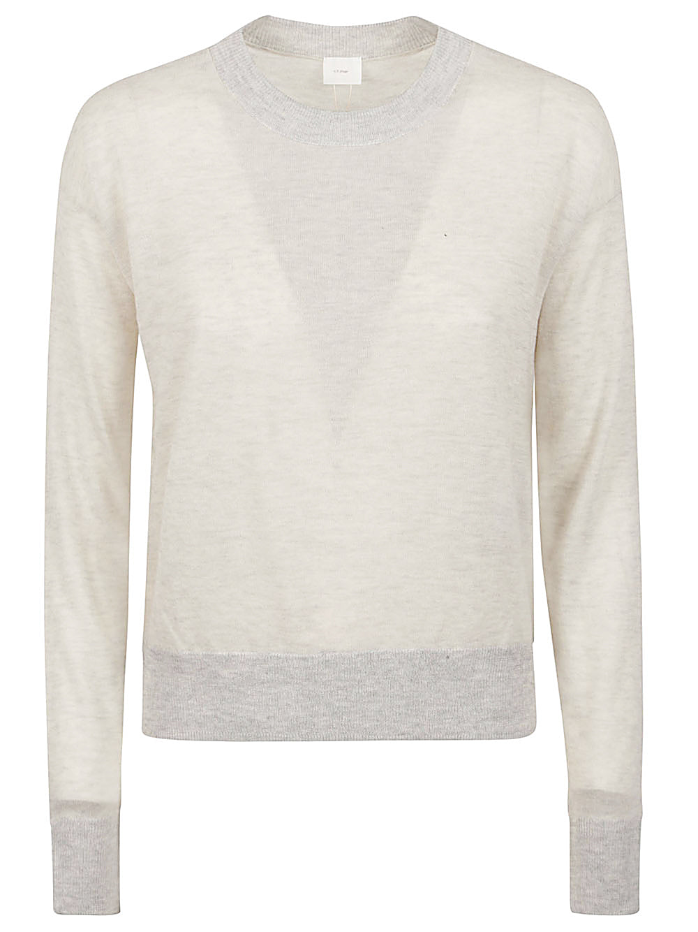 CT PLAGE Sweaters Grey Cashmere Silk