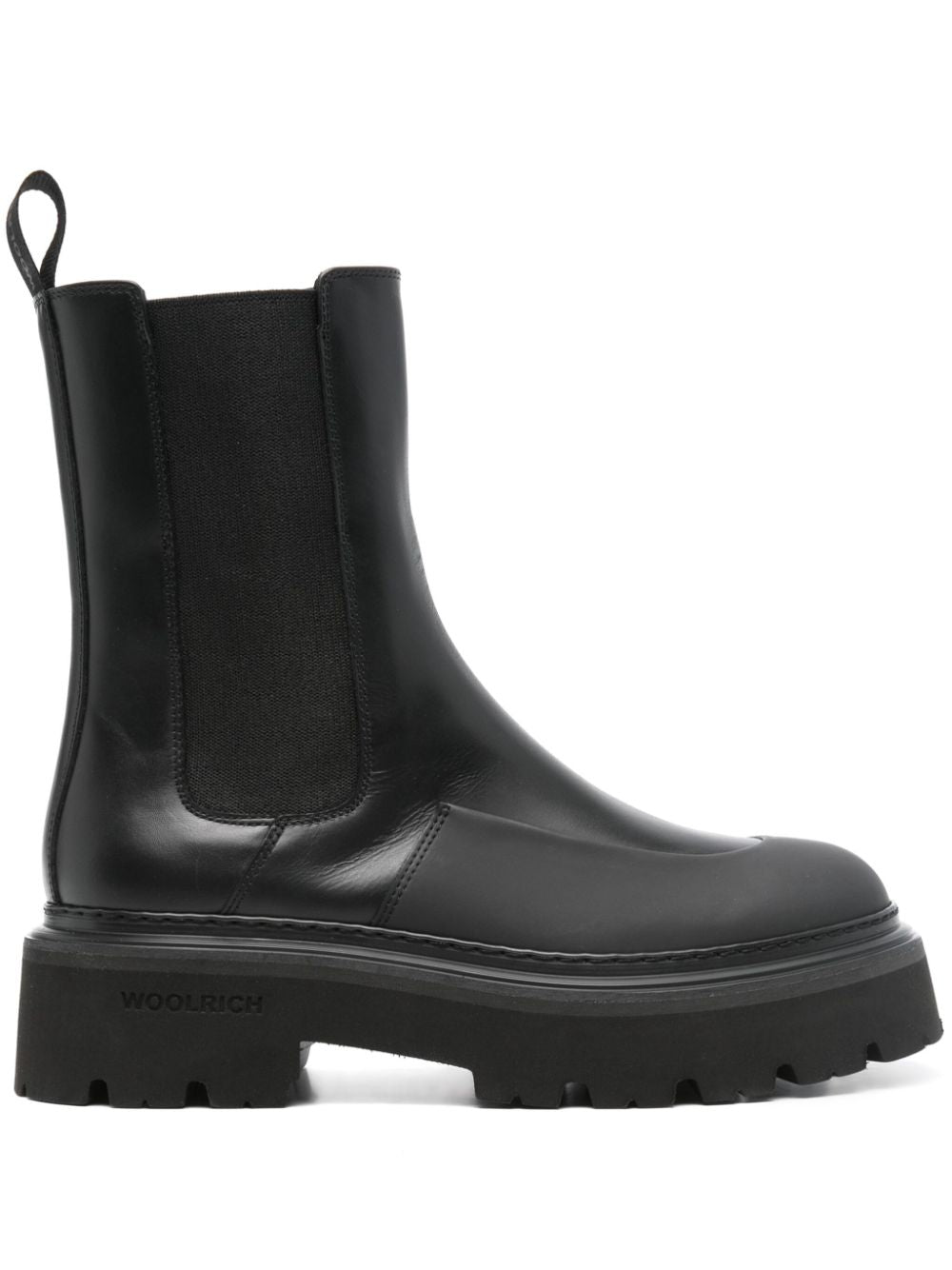 Woolrich Boots Black Calf Leather