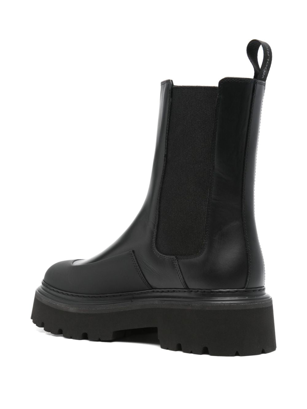 Woolrich Boots Black Calf Leather
