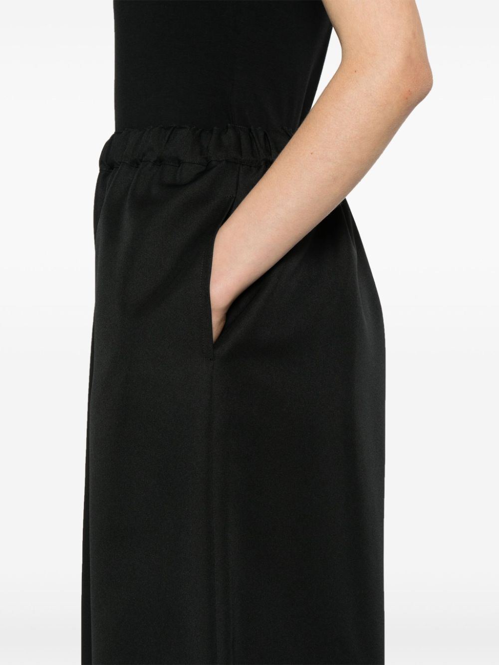 Comme Des Garcons Trousers Black Polyester