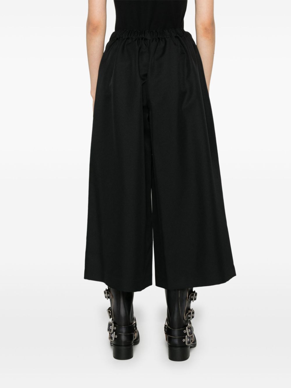 Comme Des Garcons Trousers Black Polyester