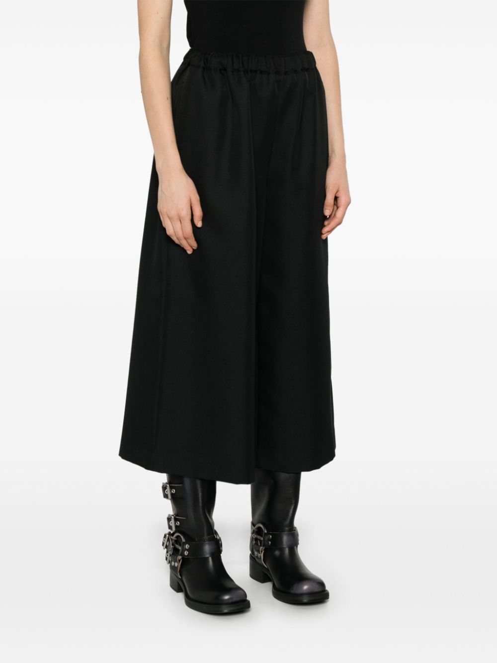 Comme Des Garcons Trousers Black Polyester
