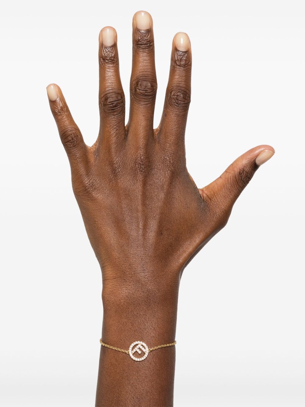 Fendi Bijoux Golden Zirconia