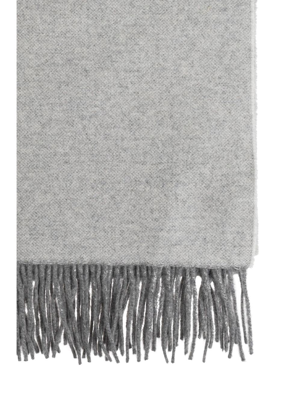 Emporio Armani Scarfs Grigio Wool Synthetic Fiber