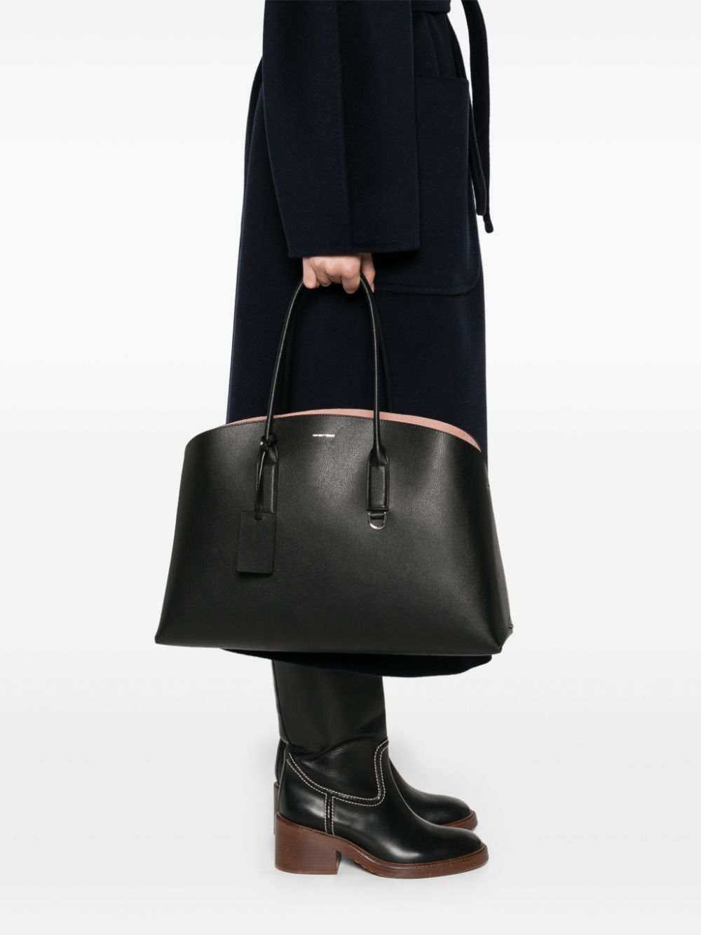 Emporio Armani Capsule Bags Nero Polyurethane