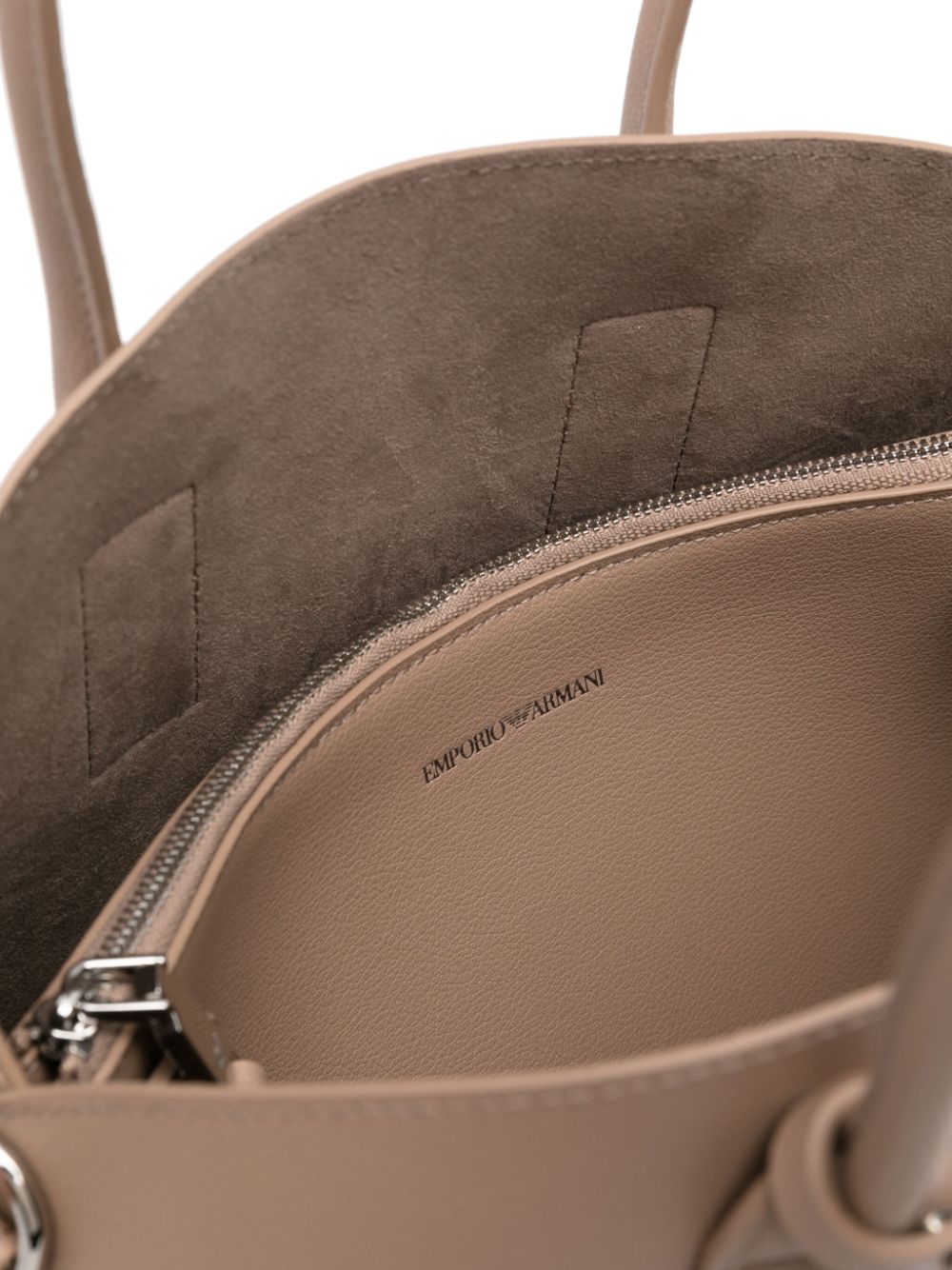 Emporio Armani Capsule Bags Beige Polyurethane